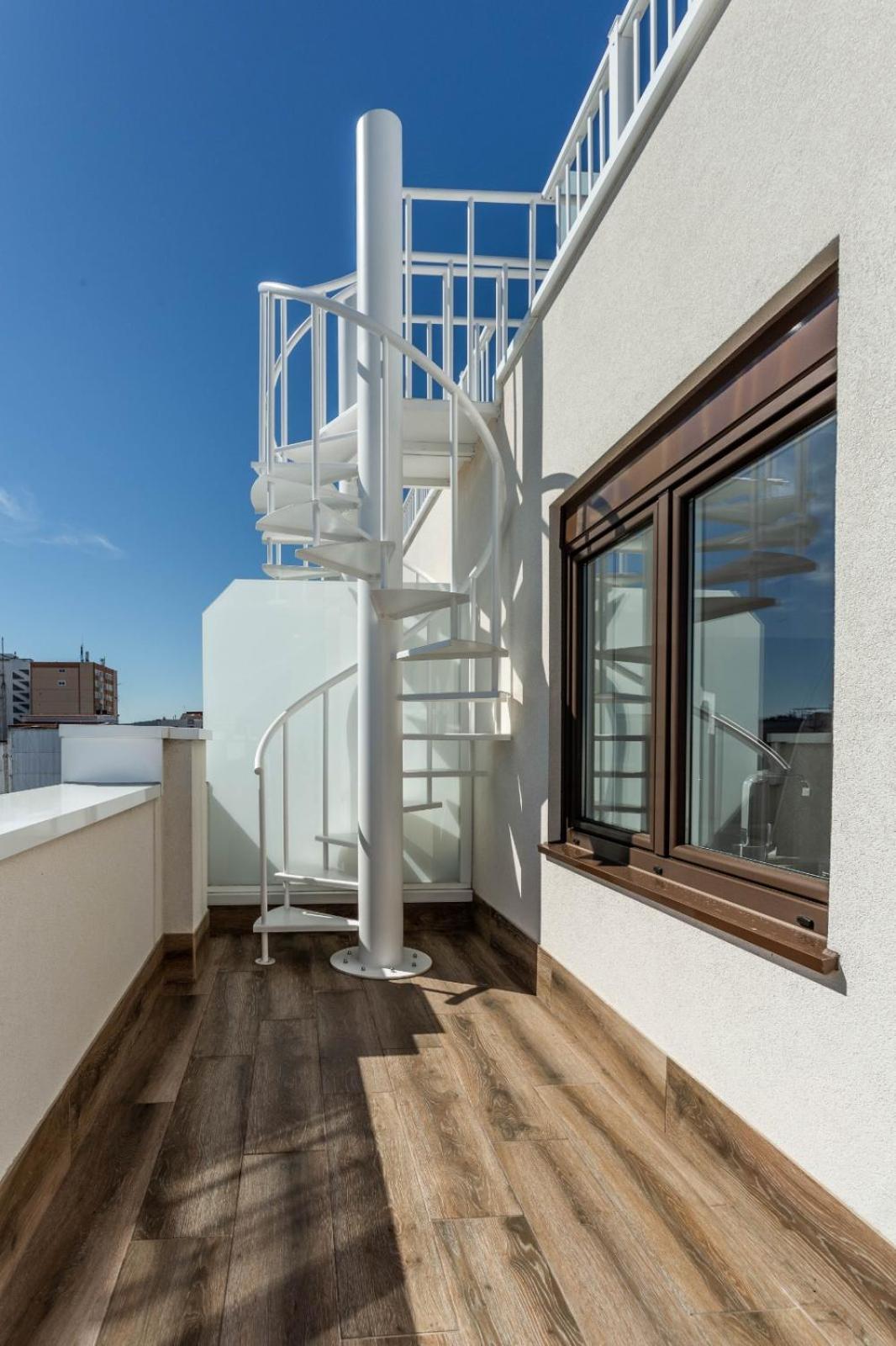 Indigo Rooftop A Coruña Buitenkant foto